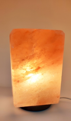 Salzkristall-Lampe Quader